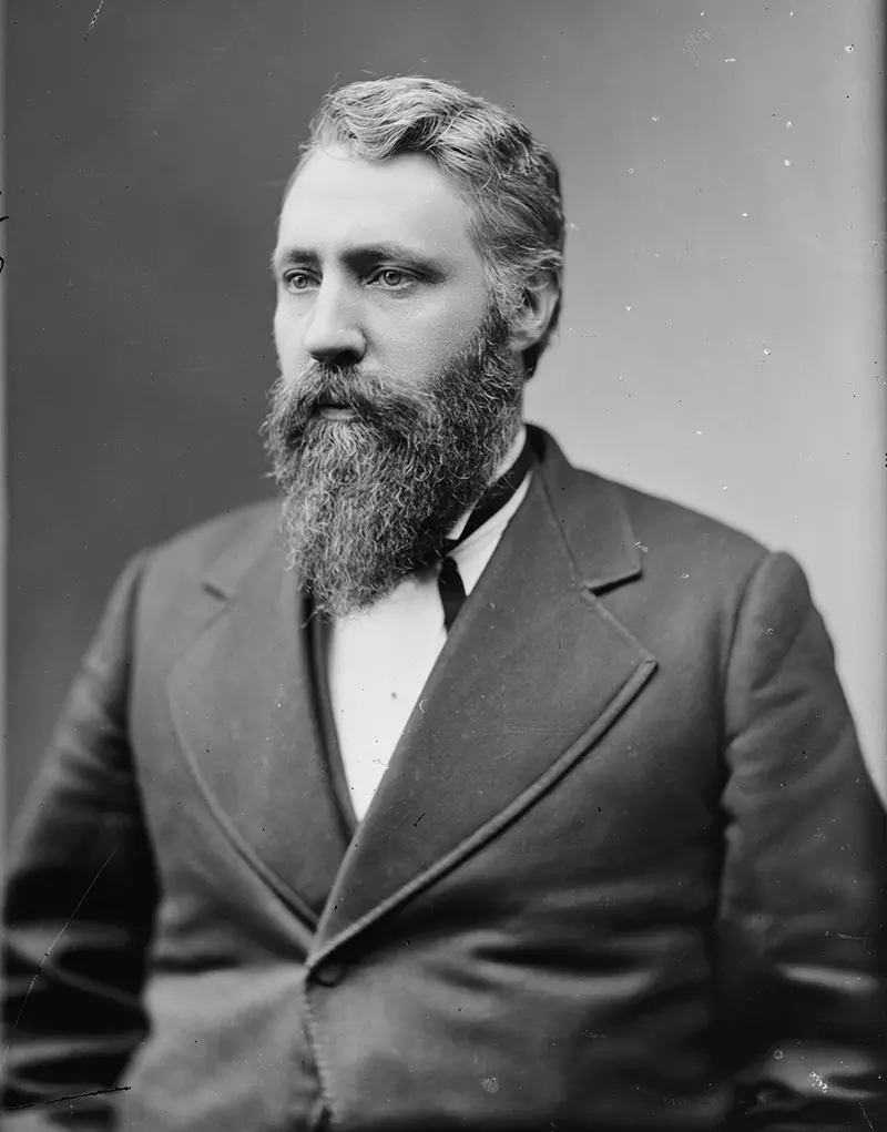 J. Warren Keifer. Middle Bass Club member 1895 to 1907. Source: Wikipedia