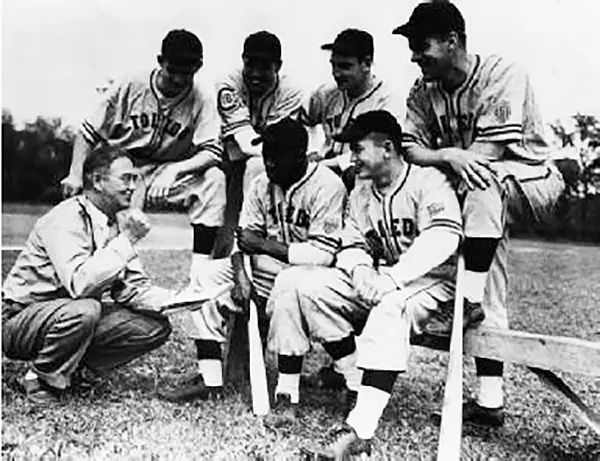 The University of Toledo baseball team, ca. 1939.