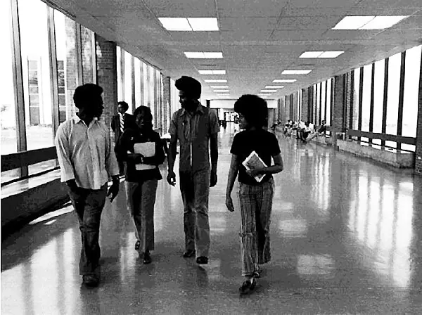 Scenes of student life, ca. 1973.