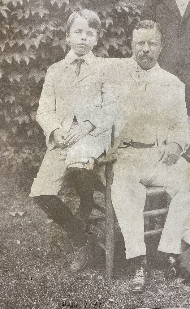 William Howard Taft & son Charlie at Ford Cottage in the MBC