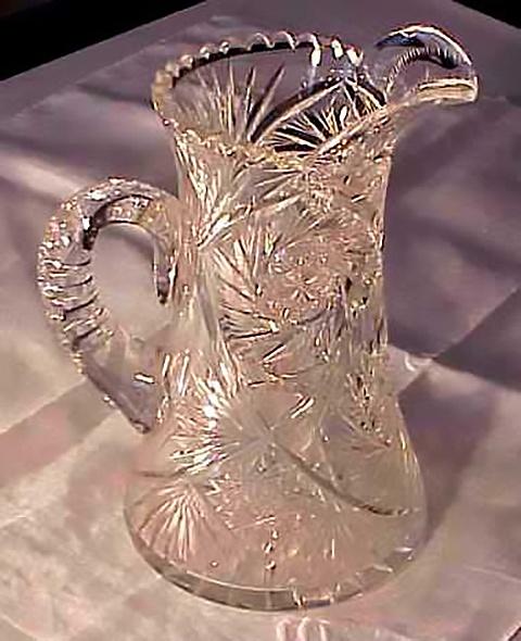 Libbey Cut Glass Pitcher (early 20th Century)
