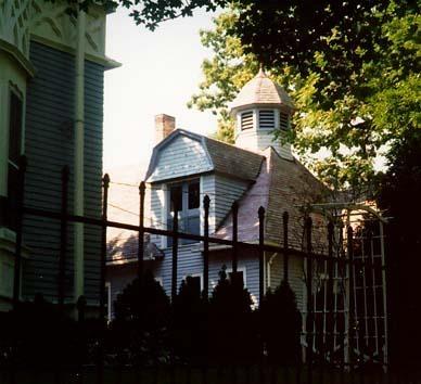 The Barber Carriage House, 2271 Scottwood Avenue (view of the carriage house)