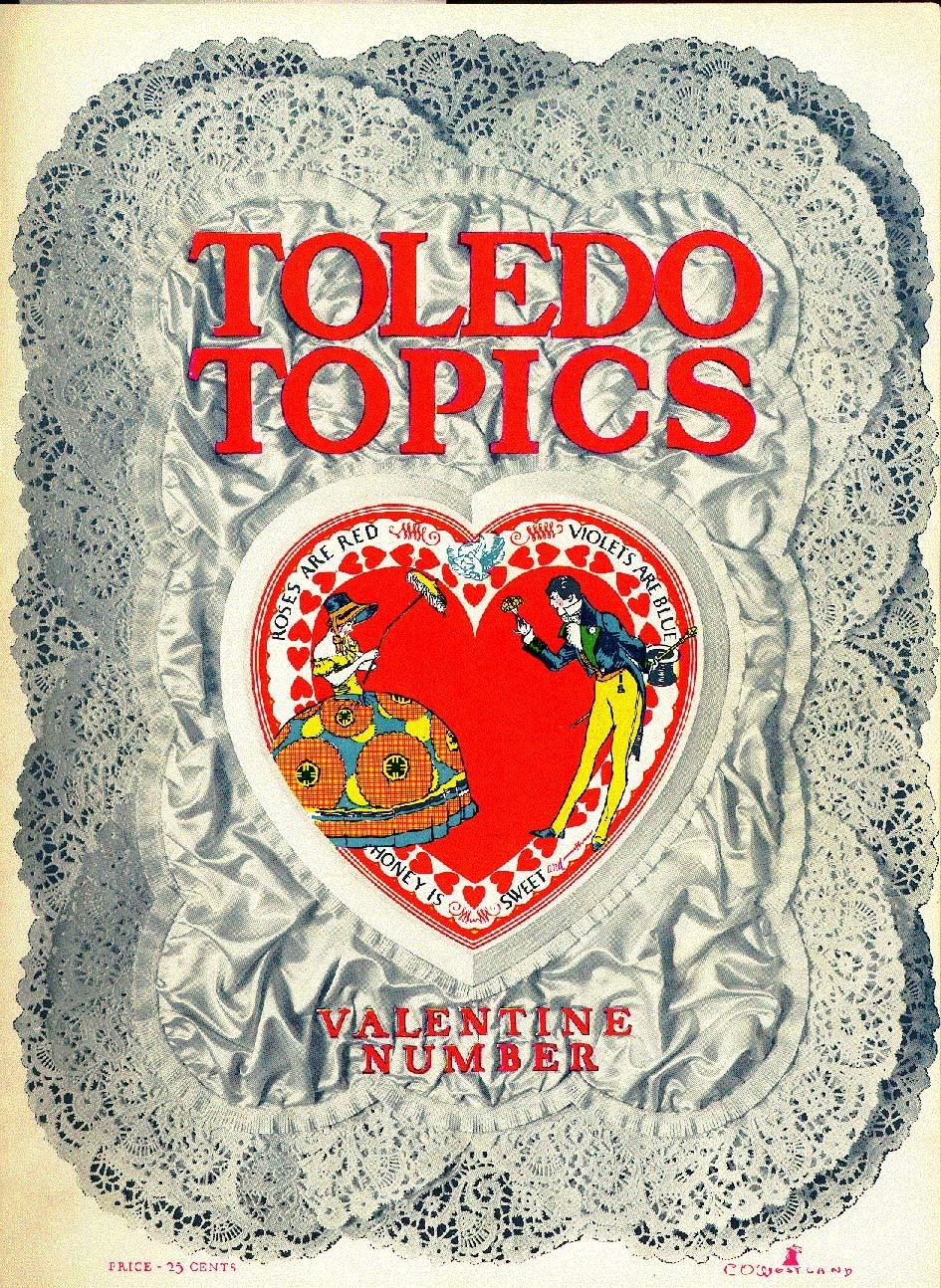 Toledo Topics, February 1926, Valentine Number