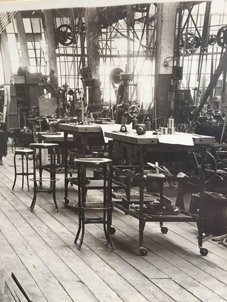 Inside Toledo Metal Furniture: Production floor 