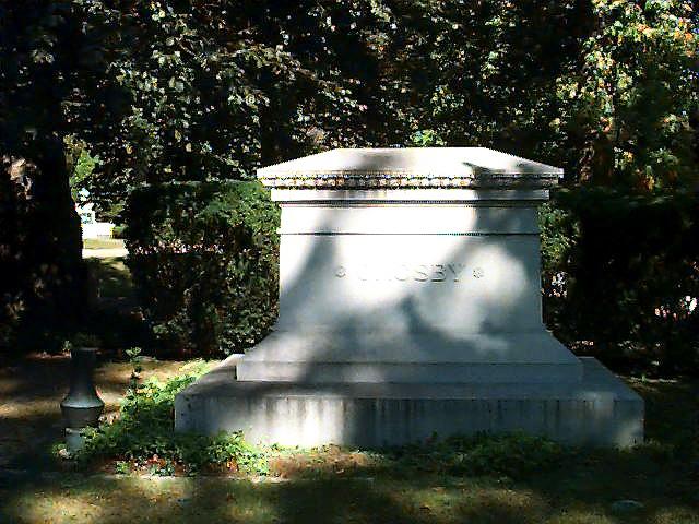 The Crosby family gravesite