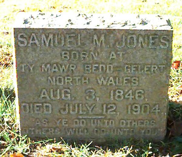 Samuel M. Jones's grave