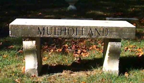 Elizabeth Mulholland's grave