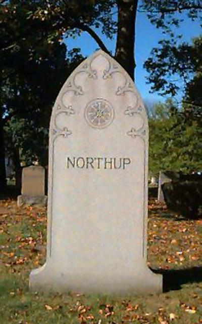 Charles Northup's grave