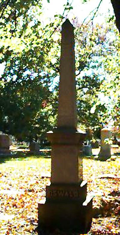 John William Oswald's grave