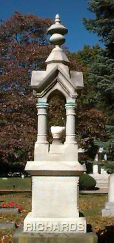 Ramson Richards's grave