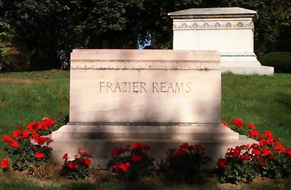 Frazier Reams's grave
