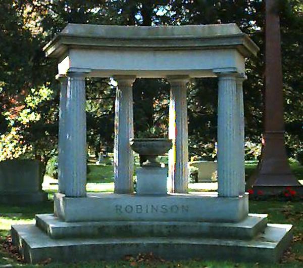 Jefferson D. Robinson's grave