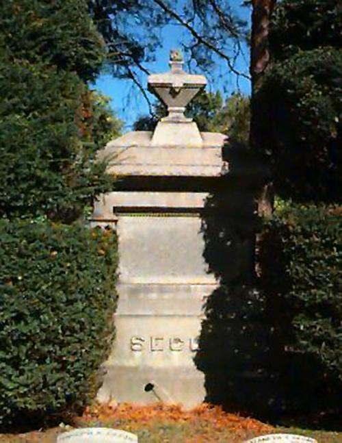 James Secor's grave
