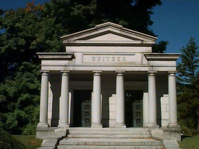 The Spitzer family mausoleum