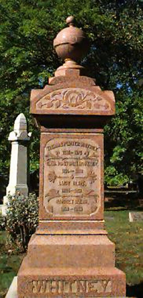 Herbert Whitney's grave