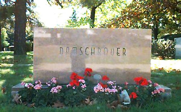 Edwin F. Damschroder, Sr.'s grave