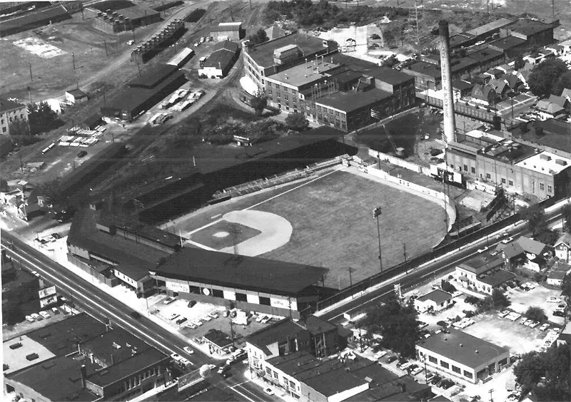 Swayne Field, Toledo, Ohio [approximately 1955]