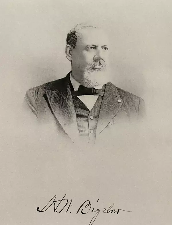 Henry Waite Bigelow. Middle Bass Club member 1877 to 1881. 