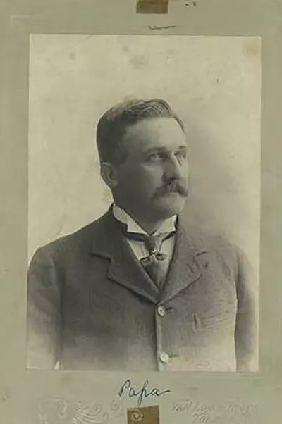 Justice H. Bowman. Middle Bass Club member 1881 to 1888 and 1902 to 1904. Source: Ohio Genealogy Express