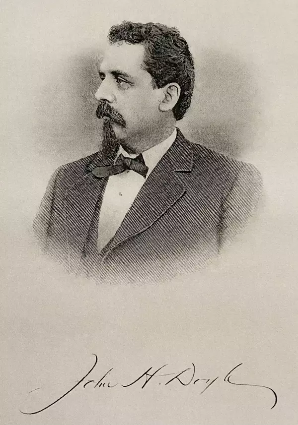 John Hardy Doyle. Middle Bass Club member 1877 to 1915. 
