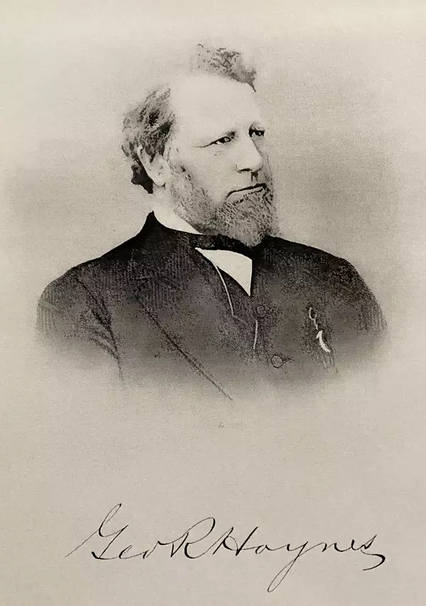 George R. Haynes. Middle Bass Club member 1881 to 1888. 