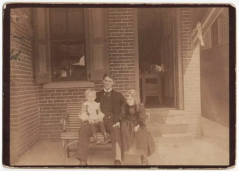 Reverend (and later Bishop) Wilson Reiff Stearly with his children