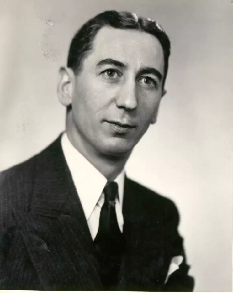 F. Cyril Greenhill, Acklin's fifth President served from 1944-1954, photo 1940s.