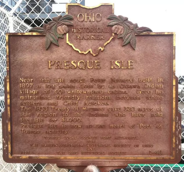 Presque Isle (Historical Marker)