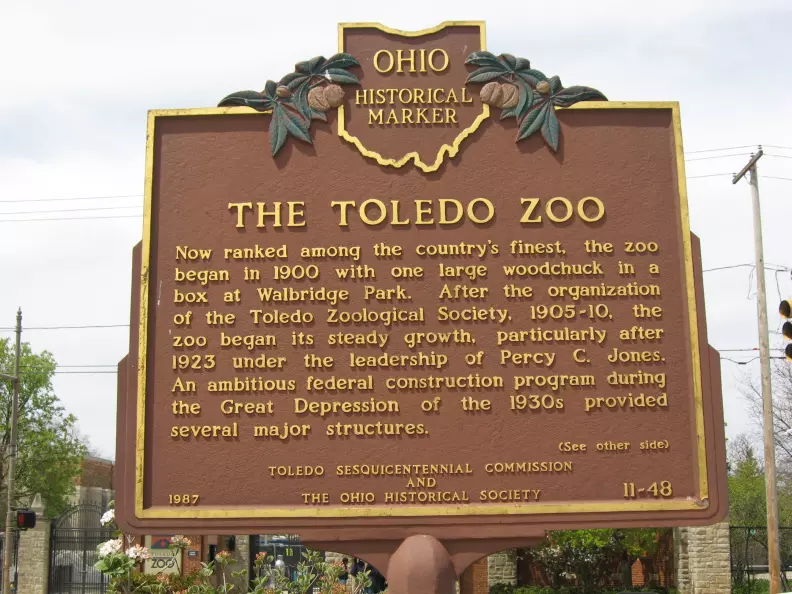 The Toledo Zoo (11-48, Front)