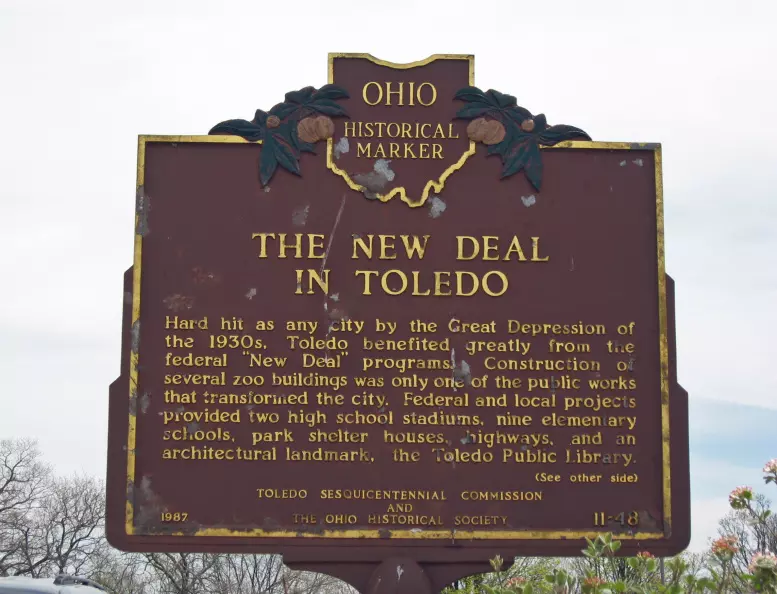 The New Deal in Toledo (11-48, Back)