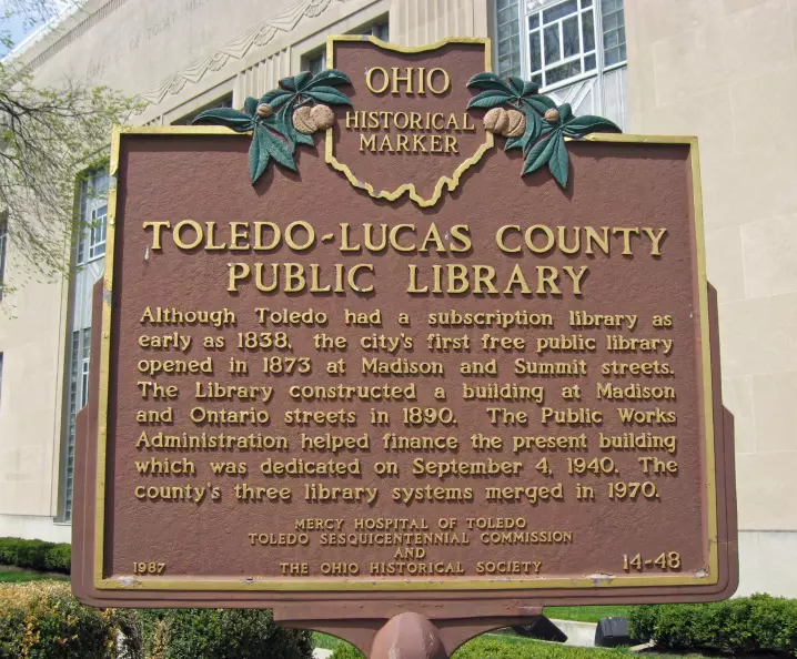 Toledo-Lucas County Public Library (14-48, Back)