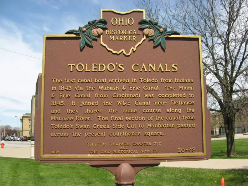 Toledo's Canals (20-48, Front)
