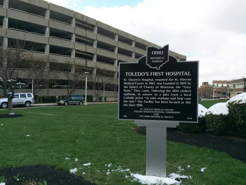 Toledo's First Hospital (25-48, Front)