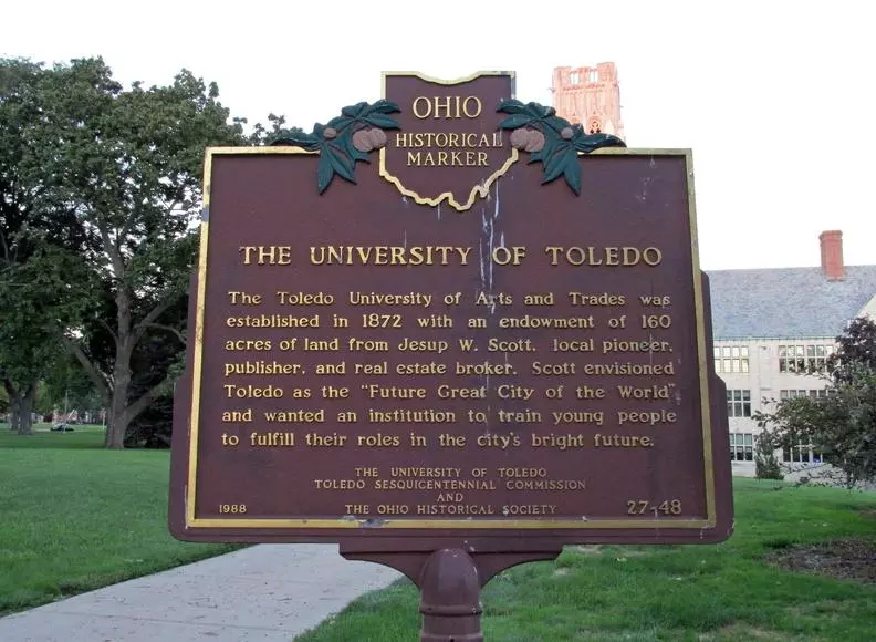 The University of Toledo (27-48, Front)