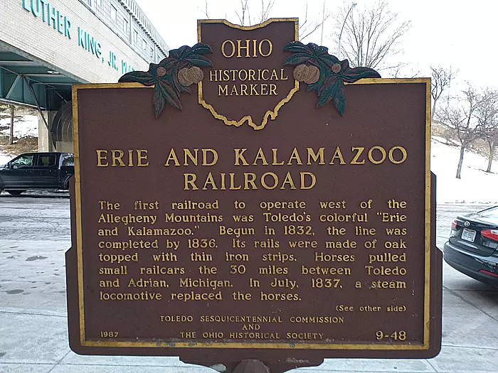 Erie and Kalamazoo Railroad  (9-48, Front)