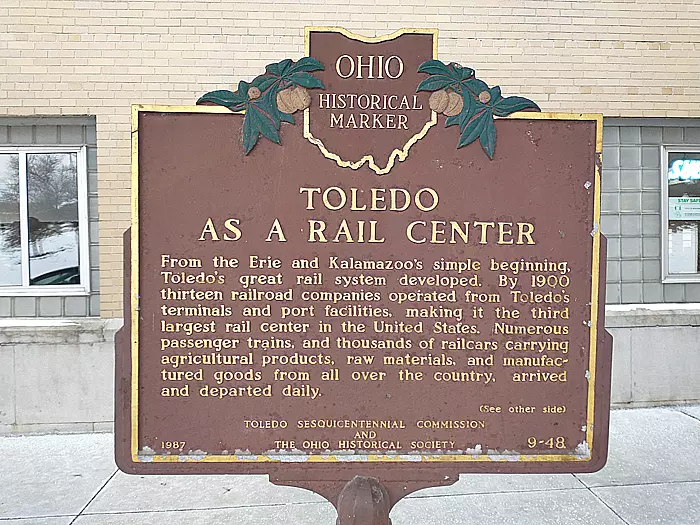 Toledo as a Rail Center (9-48, Back)
