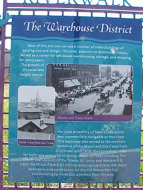 River Walk: The Warehouse District (closeup view of board)