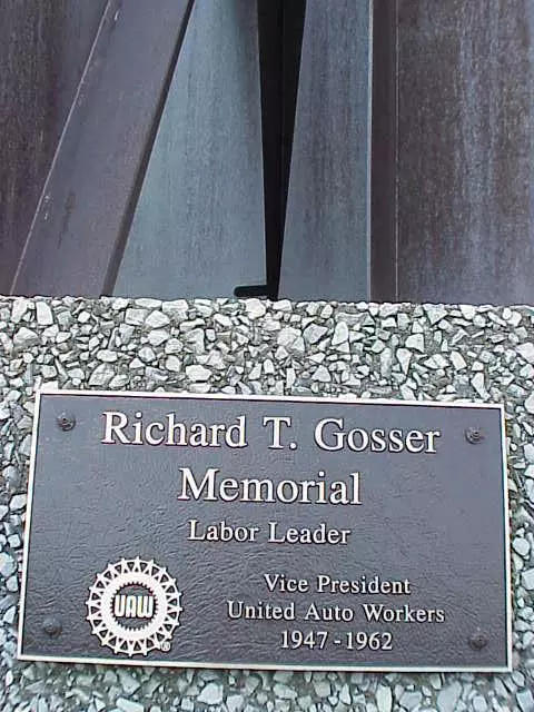Richard Gosser Memorial Plaque