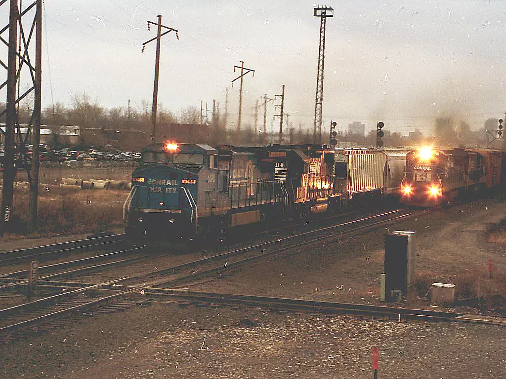Trains accelerating beyond the 50 mph speed limit, Photo 19