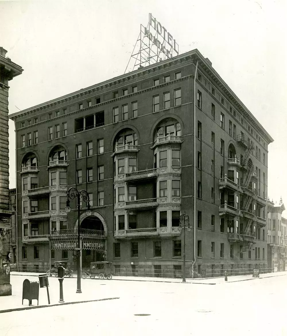 Monticello Hotel (renamed later Earle Hotel, later Milner Hotel) (1891)