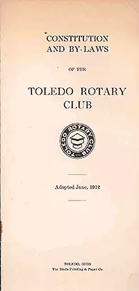 Toledo Rotary Club constitution and By-Laws