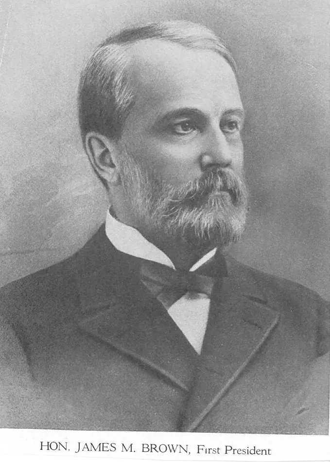 James M. Brown, first President of the Toledo Humane Society