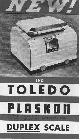 The Toledo Plaskon Duple Scale