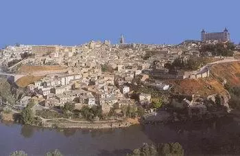 Aerial View of Toledo Spain