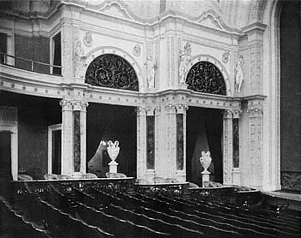 The original theater interior