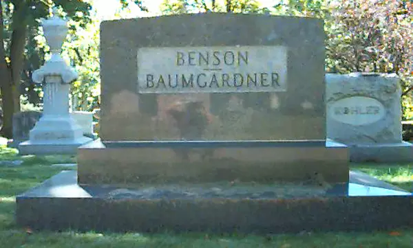 James Baumgardner's grave