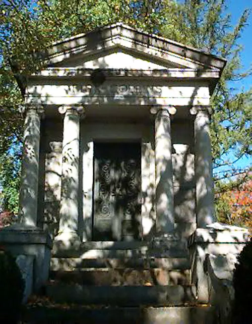 The Collins family mausoleum
