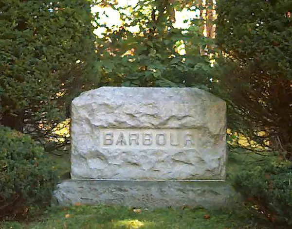 Marcus Barbour's grave